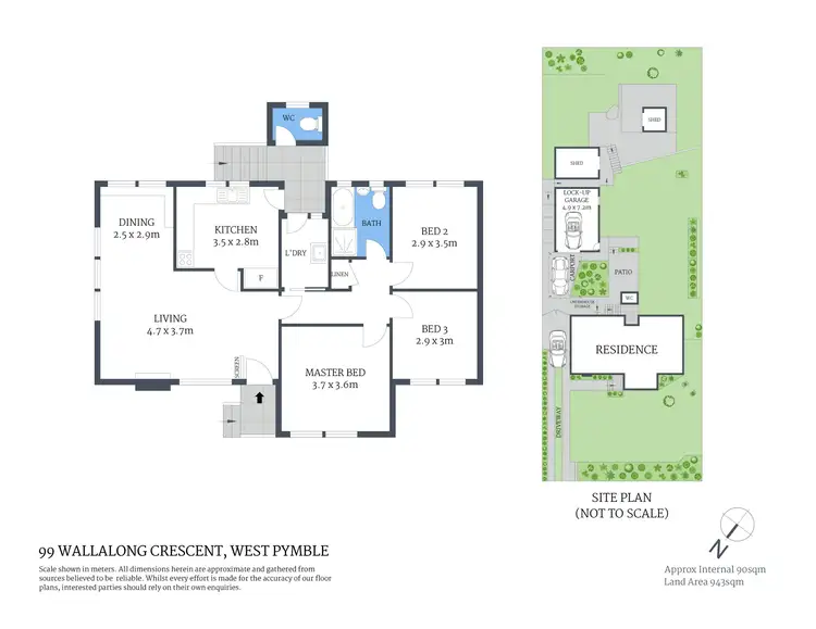 Floorplan of Homely house listing, 99 Wallalong Crescent, West Pymble NSW 2073