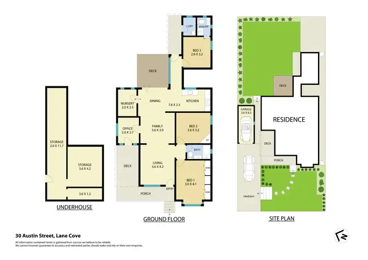 Floorplan of Homely house listing, 30 Austin Street, Lane Cove NSW 2066