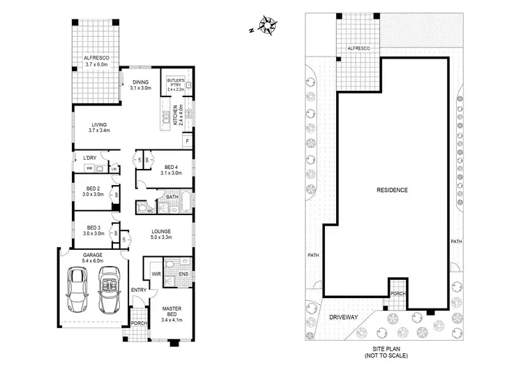Floorplan of Homely house listing, 43 Independence Boulevard, Doreen VIC 3754