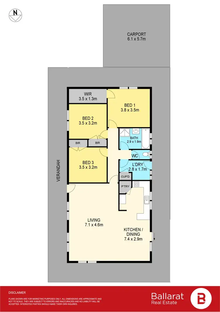 Floorplan of Homely house listing, 325 Smokeytown Road, Smokeytown VIC 3364