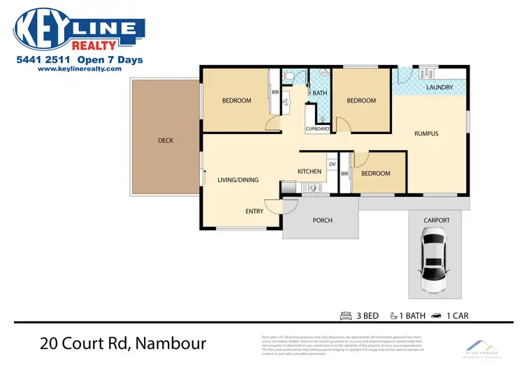 Floorplan of Homely house listing, 20 Court Road, Nambour QLD 4560