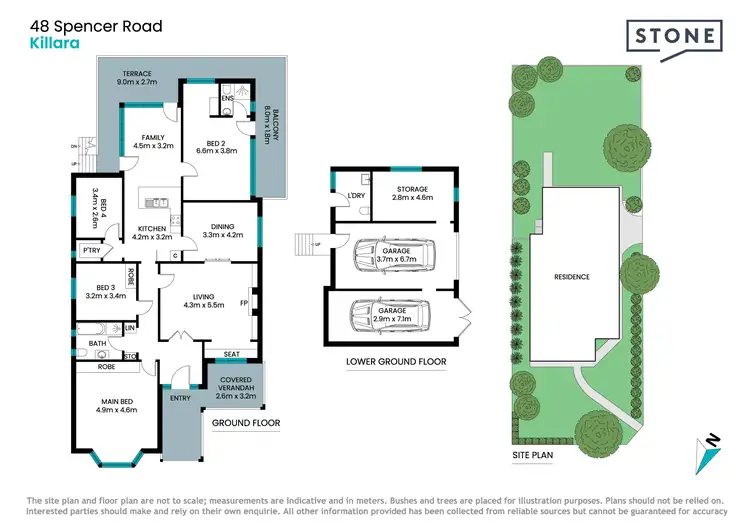 Floorplan of Homely house listing, 48 Spencer Road, Killara NSW 2071
