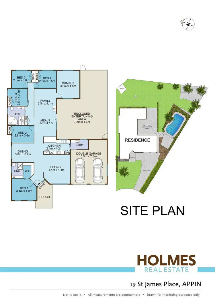 Floorplan of Homely house listing, 19 St. James Place, Appin NSW 2560