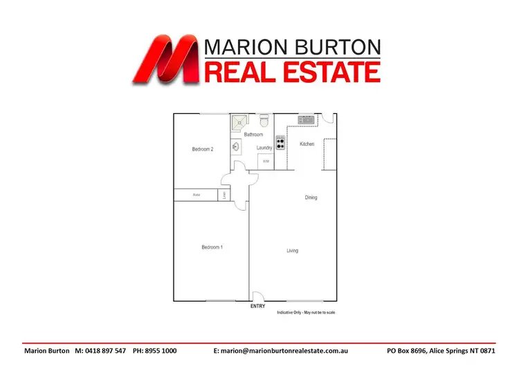 Floorplan of Homely unit listing, 7/4 Undoolya Road, East Side NT 870