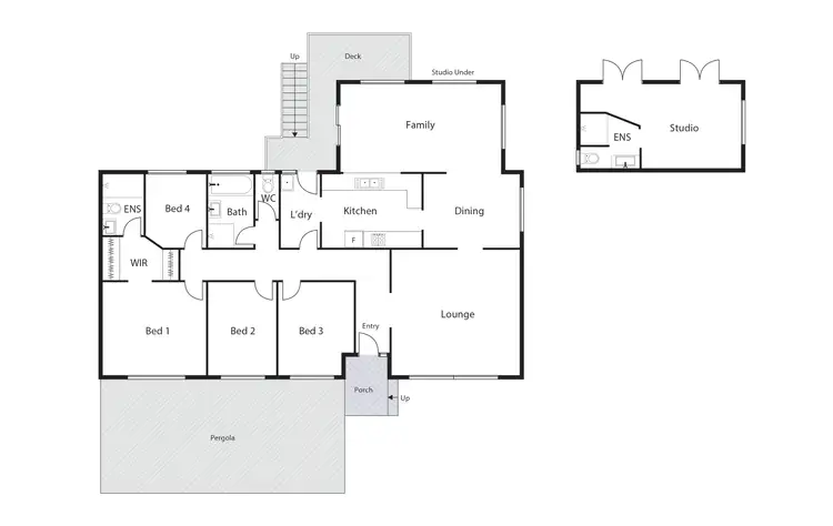 Floorplan of Homely house listing, 105 Shackleton Circuit, Mawson ACT 2607