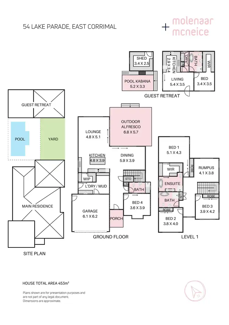 Floorplan of Homely house listing, 54 Lake Parade, East Corrimal NSW 2518