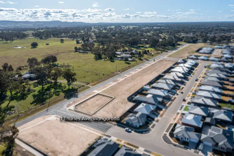 Floorplan of Homely land listing, 1 Thurles Avenue, Wangaratta VIC 3677