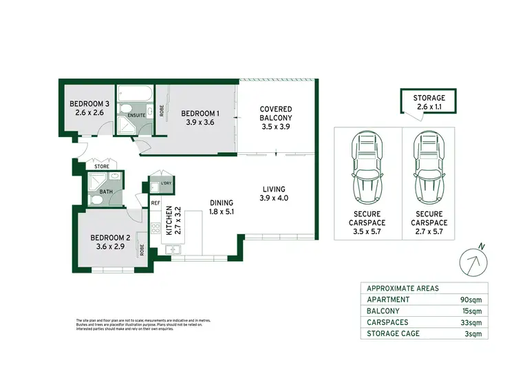 Floorplan of Homely apartment listing, 404/1-3 Sturt Place, St Ives NSW 2075