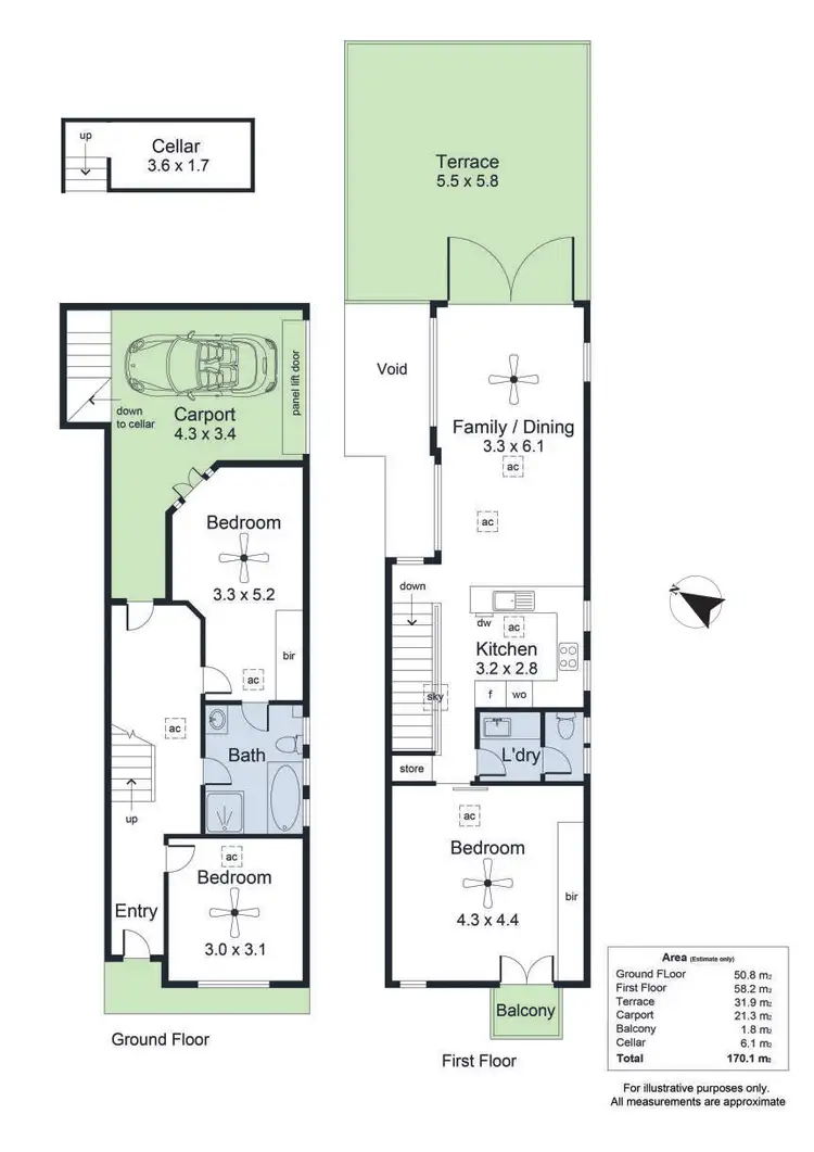 Floorplan of Homely house listing, 52 Wellington Square, North Adelaide SA 5006