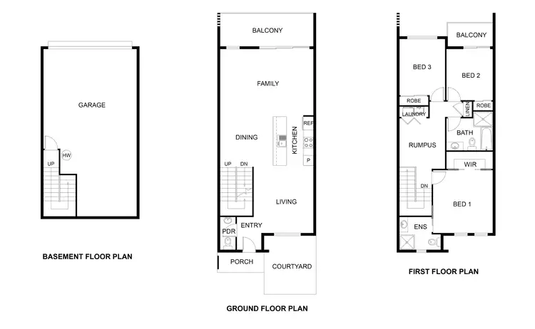 Floorplan of Homely townhouse listing, 108a McMichael Terrace, Denman Prospect ACT 2611