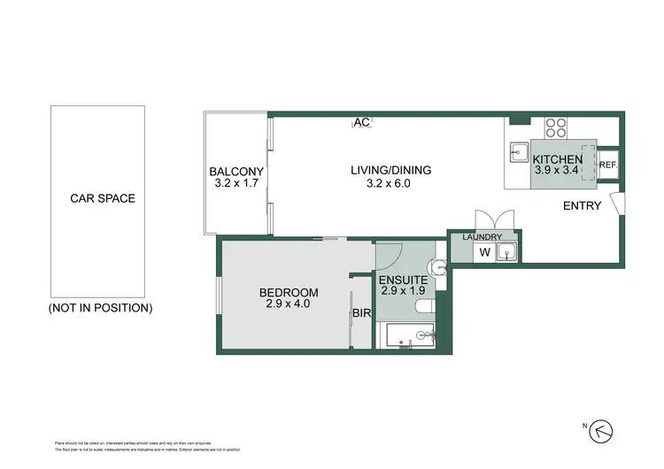 Floorplan of Homely apartment listing, 1505/610 St Kilda Road, Melbourne VIC 3004
