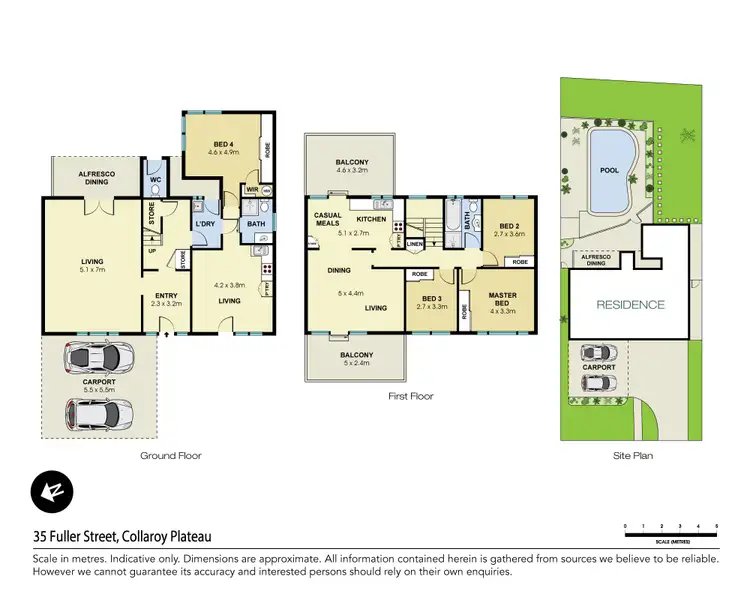 Floorplan of Homely house listing, 35 Fuller Street, Collaroy Plateau NSW 2097