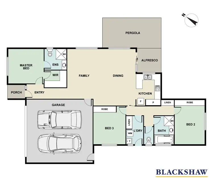 Floorplan of Homely house listing, 69 Carman Loop, Macgregor ACT 2615