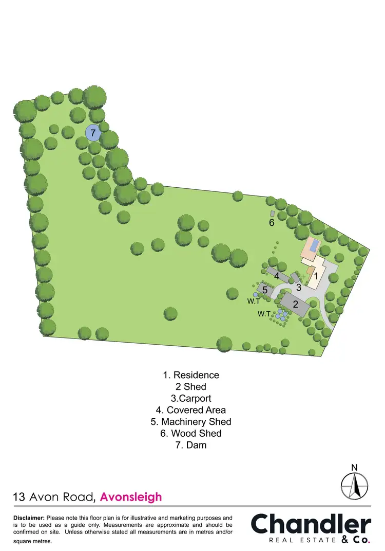 Floorplan of Homely house listing, 13 Avon Road, Avonsleigh VIC 3782