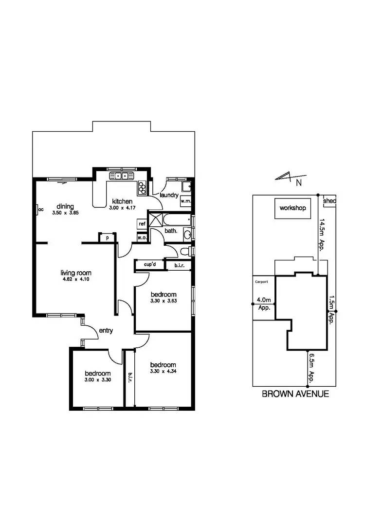 Floorplan of Homely house listing, 11 Brown Avenue, Altona Meadows VIC 3028