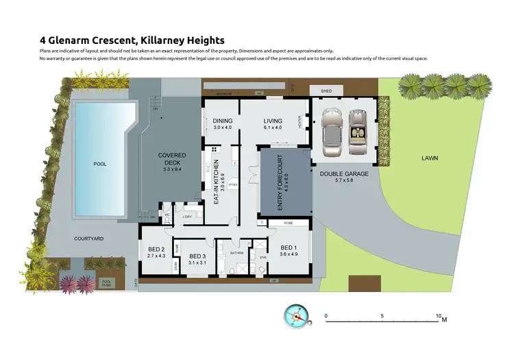 Floorplan of Homely house listing, 4 Glenarm Crescent, Killarney Heights NSW 2087