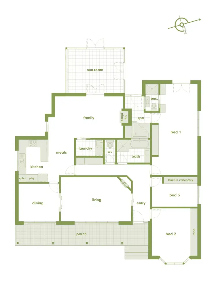 Floorplan of Homely house listing, 7 Serpentine Street, Duffy ACT 2611
