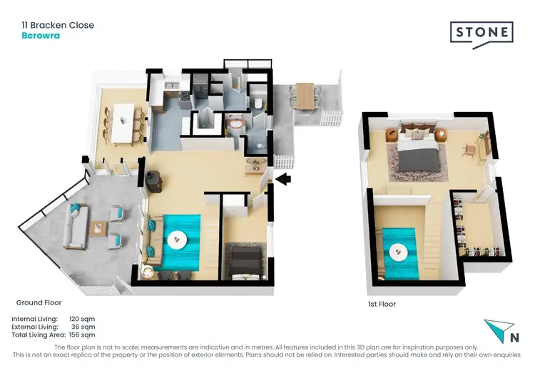 Floorplan of Homely house listing, 11 Bracken Close, Berowra NSW 2081
