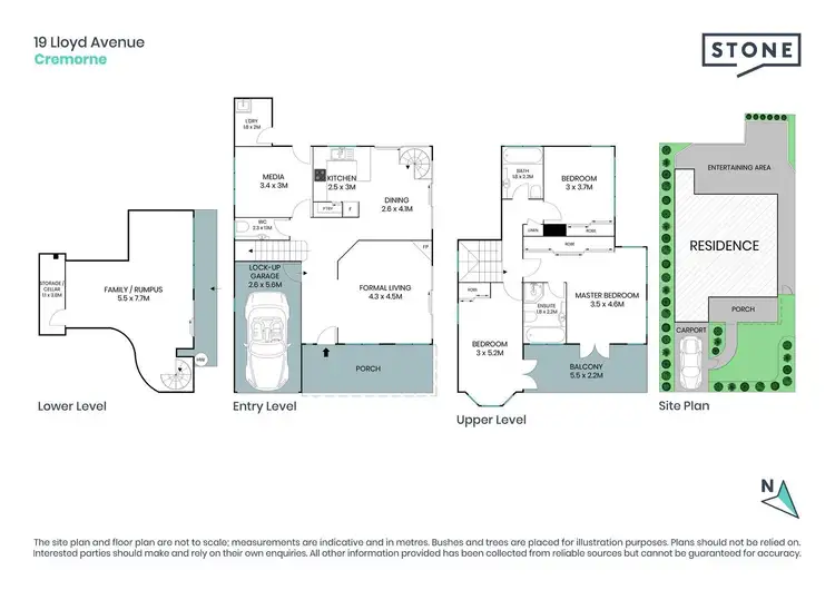 Floorplan of Homely house listing, 19 Lloyd Avenue, Cremorne NSW 2090