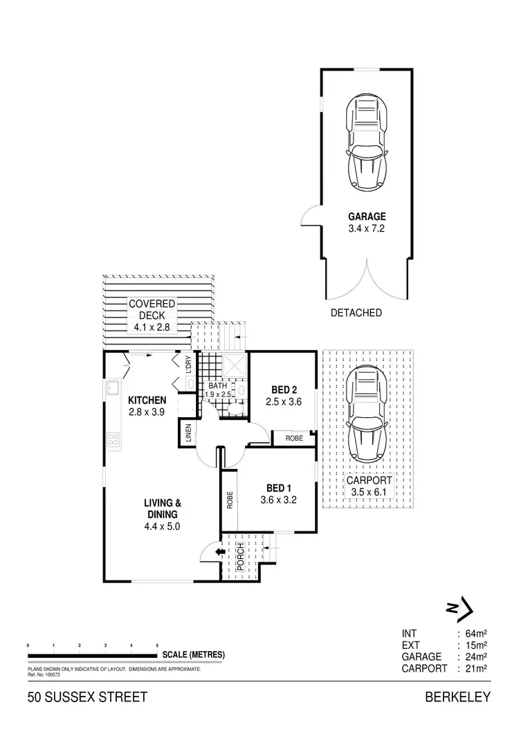 Floorplan of Homely house listing, 50 Sussex Street, Berkeley NSW 2506