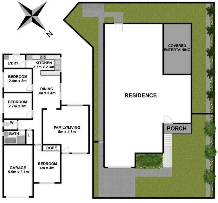 Floorplan of Homely villa listing, 13/19-23 Bogalara Road, Old Toongabbie NSW 2146