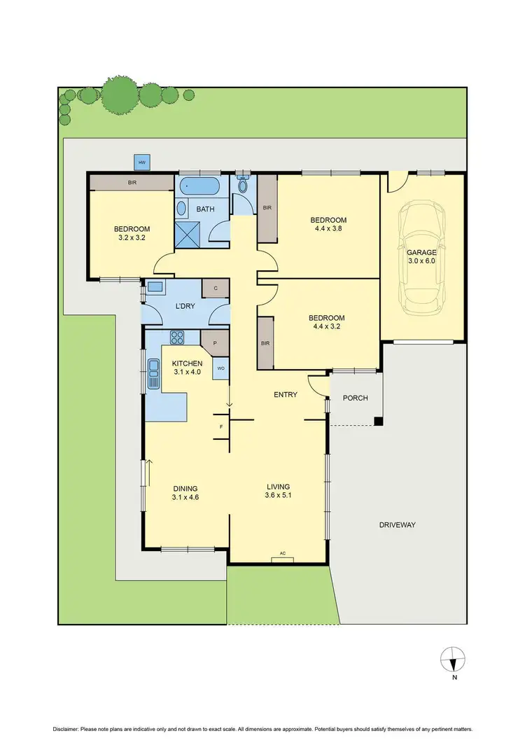 Floorplan of Homely villa listing, 2/37 North Street, Hadfield VIC 3046