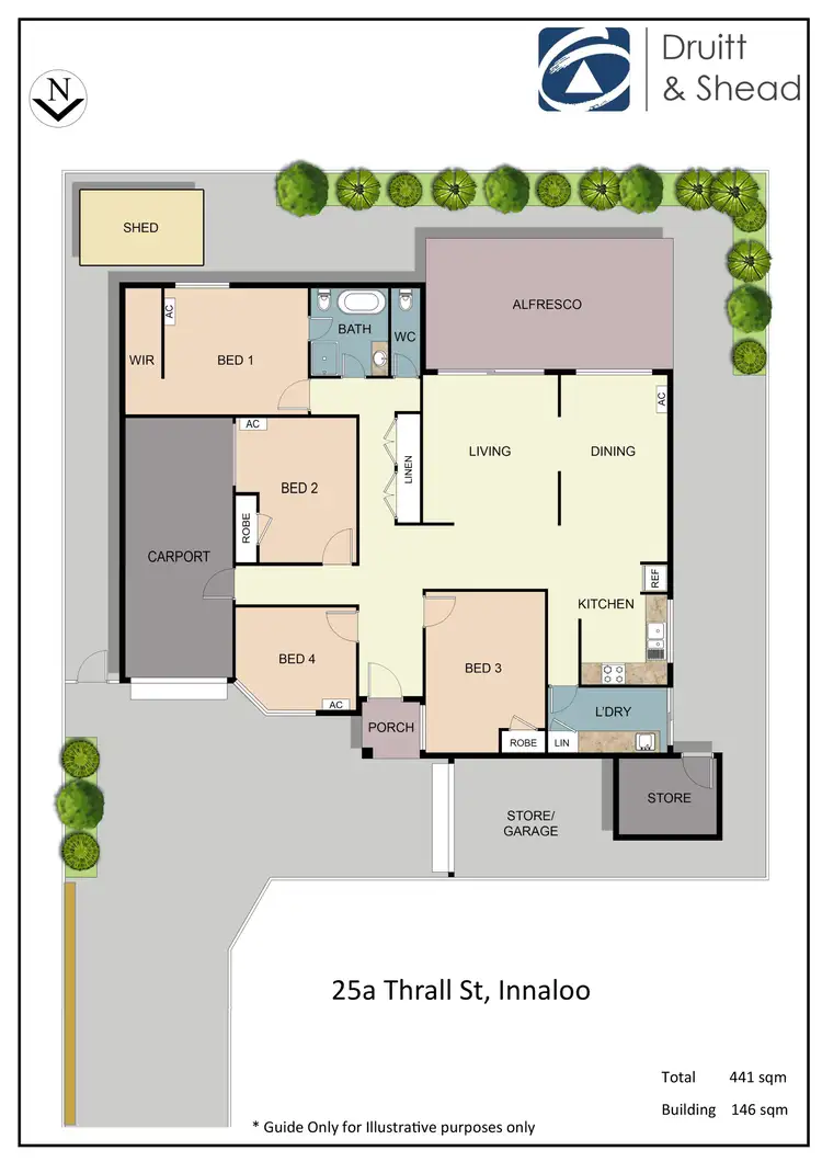 Floorplan of Homely house listing, 25A Thrall Street, Innaloo WA 6018