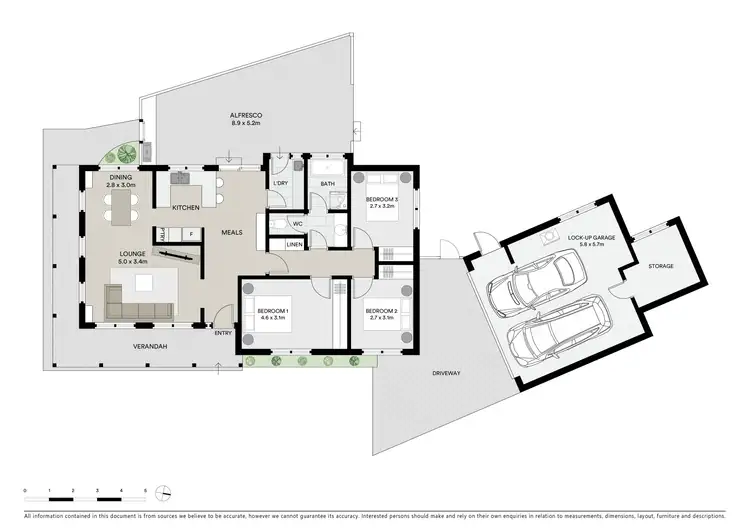 Floorplan of Homely house listing, 8 Kedleston Way, Rowville VIC 3178