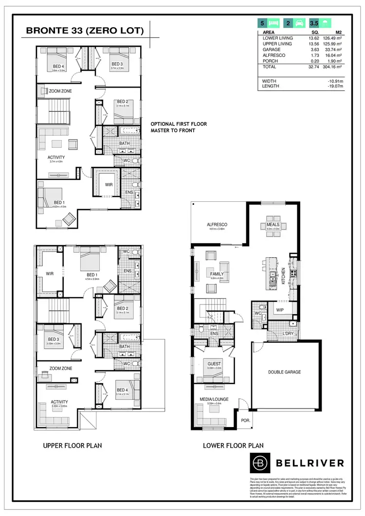 Floorplan of Homely house listing, 282 Elara Boulevard, Marsden Park NSW 2765