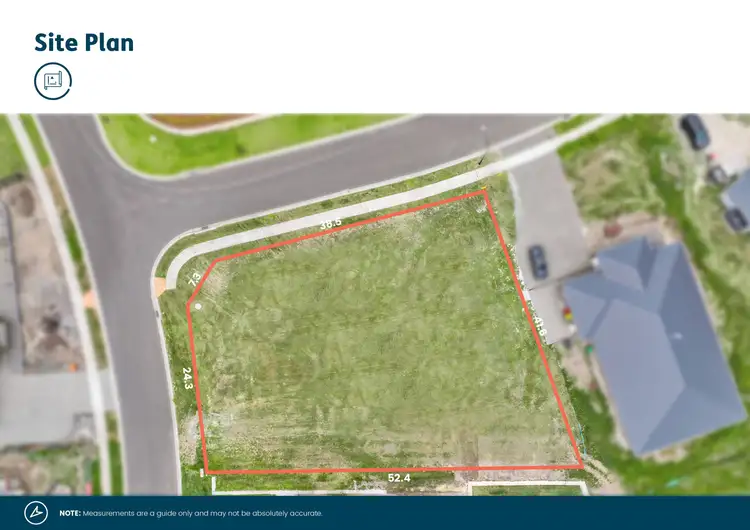Floorplan of Homely land listing, 2 Ossa Street, Louth Park NSW 2320