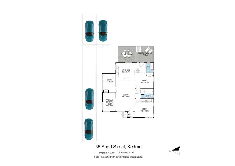 Floorplan of Homely house listing, 35 Sport Street, Kedron QLD 4031