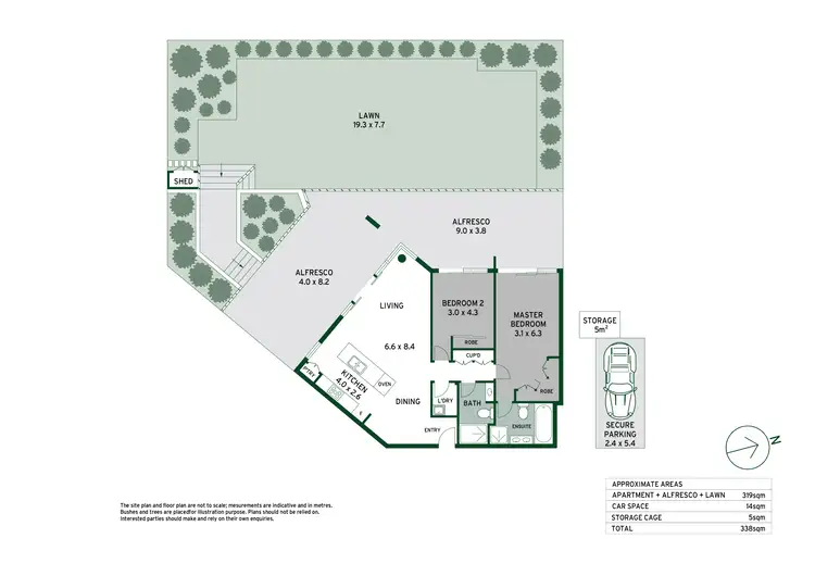 Floorplan of Homely apartment listing, 2/9-15 Newhaven Place, St Ives NSW 2075