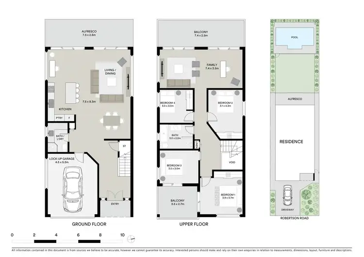 Floorplan of Homely house listing, 12 Robertson Road, North Curl Curl NSW 2099