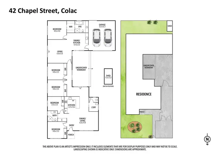 Floorplan of Homely house listing, 42 Chapel Street, Colac VIC 3250