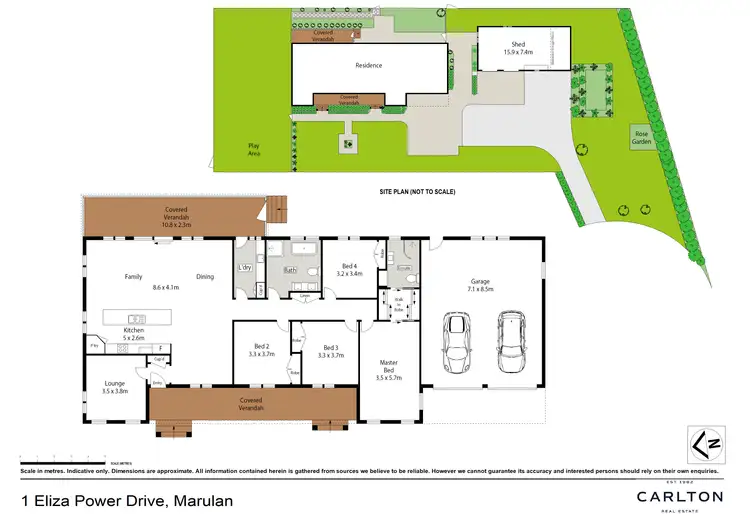 Floorplan of Homely house listing, 1 Eliza Power Drive, Marulan NSW 2579