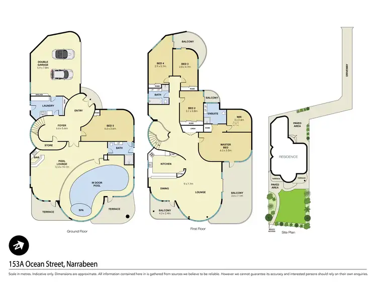 Floorplan of Homely house listing, 153A Ocean Street, Narrabeen NSW 2101