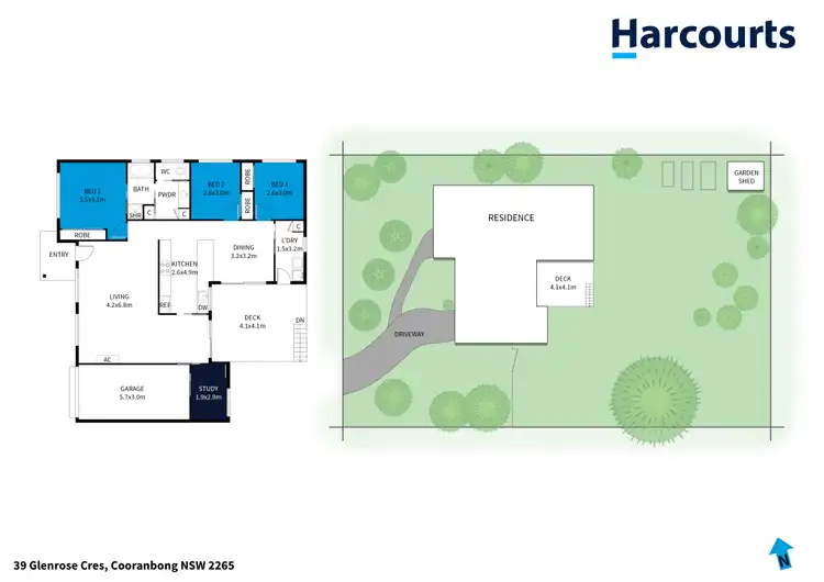 Floorplan of Homely house listing, 39 Glenrose Crescent, Cooranbong NSW 2265