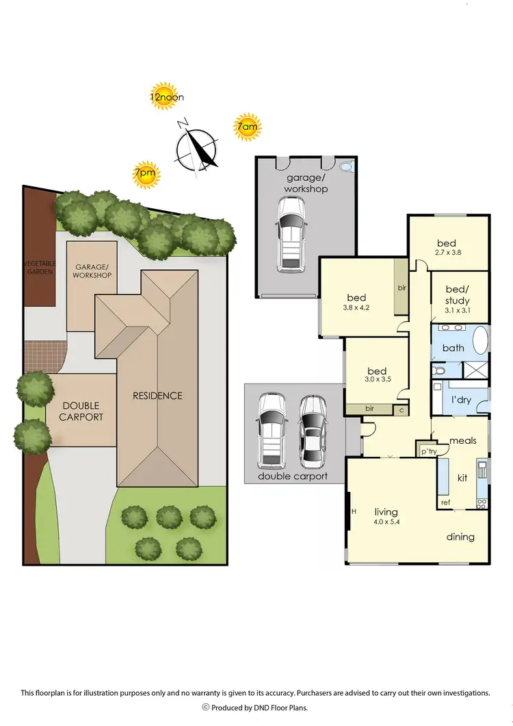Floorplan of Homely house listing, 5 Cliveden Avenue, Frankston VIC 3199
