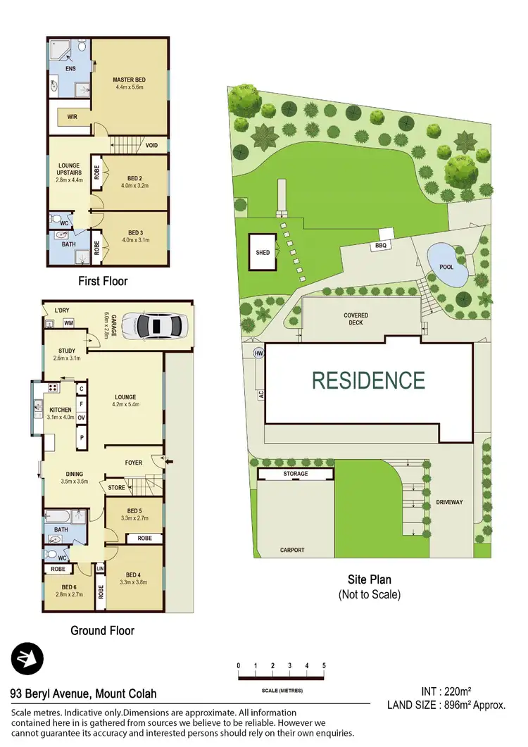 Floorplan of Homely house listing, 93 Beryl Avenue, Mount Colah NSW 2079