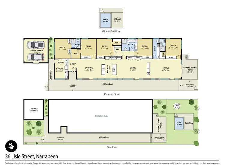 Floorplan of Homely house listing, 36 Lisle Street, Narrabeen NSW 2101