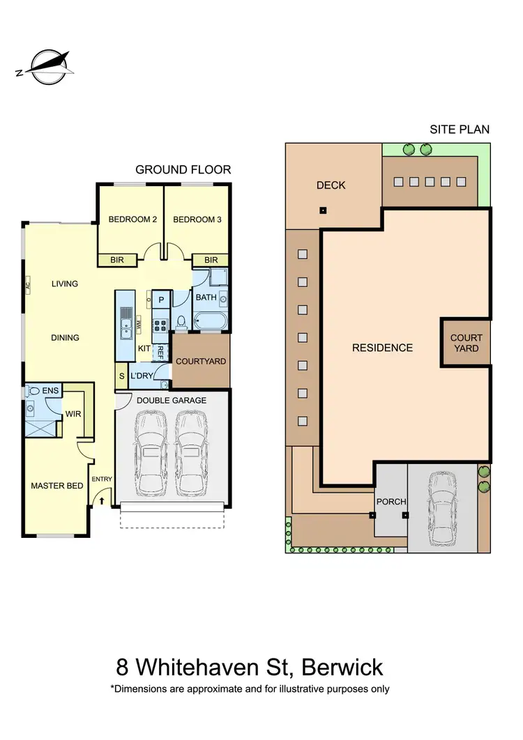 Floorplan of Homely house listing, 8 Whitehaven Street, Berwick VIC 3806