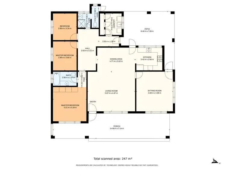 Floorplan of Homely house listing, 226 Estuary Road, Dawesville WA 6211