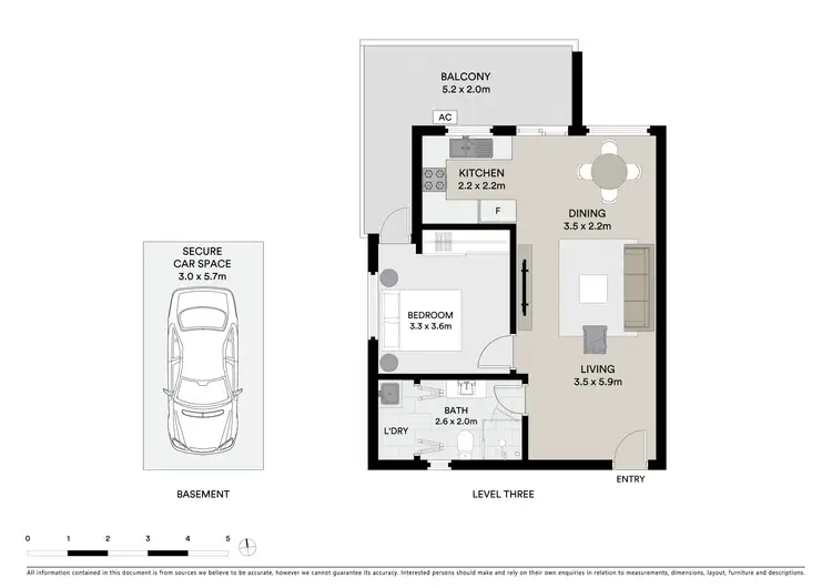 Floorplan of Homely apartment listing, 13/10 Duke Street, Kensington NSW 2033