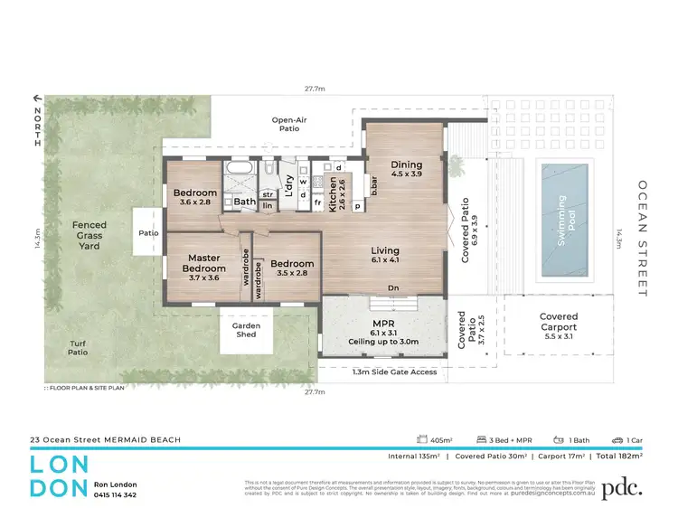 Floorplan of Homely house listing, 23 Ocean Street, Mermaid Beach QLD 4218