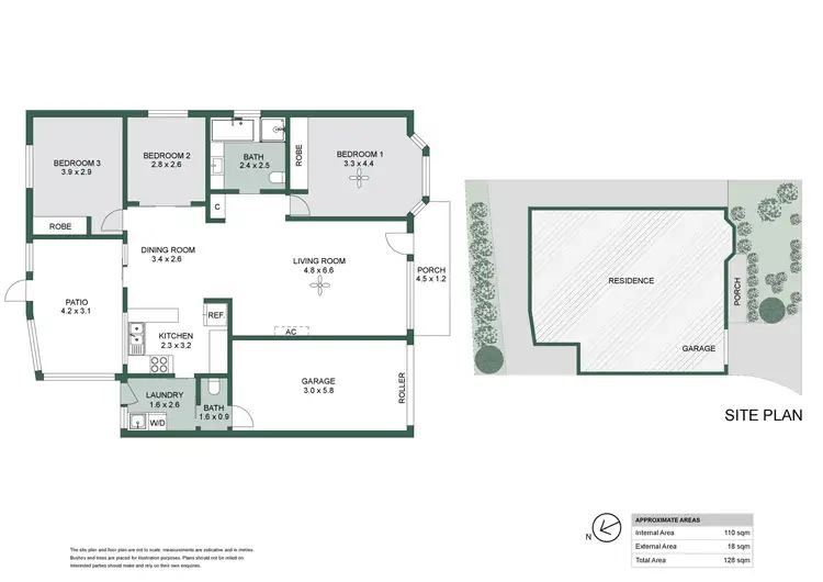 Floorplan of Homely villa listing, 16/48 Fairfax Road, Warners Bay NSW 2282