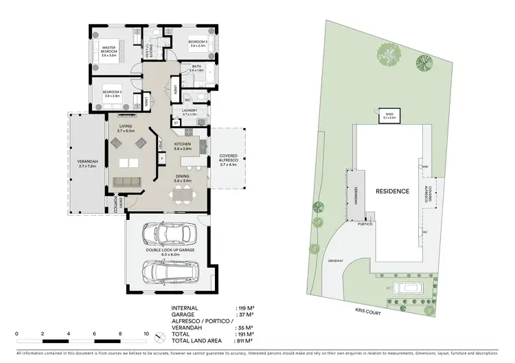 Floorplan of Homely house listing, 6 Kris Court, Bli Bli QLD 4560