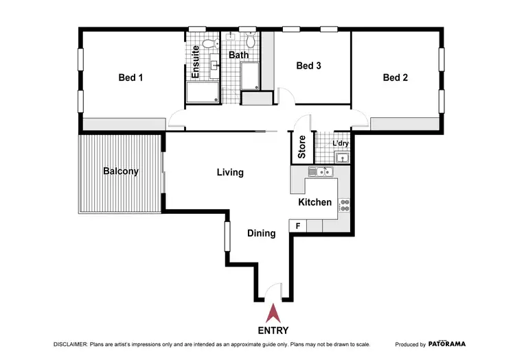 Floorplan of Homely townhouse listing, 30/6 High Street, Queanbeyan NSW 2620