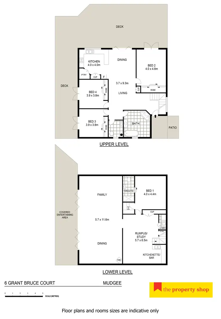 Floorplan of Homely house listing, 6 Grant Bruce Court, Mudgee NSW 2850