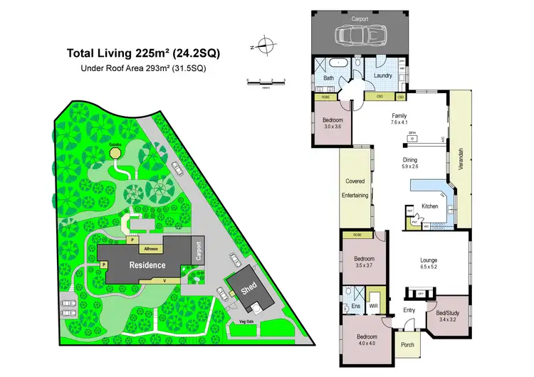 Floorplan of Homely house listing, 11 Cataraqui Court, Warragul VIC 3820