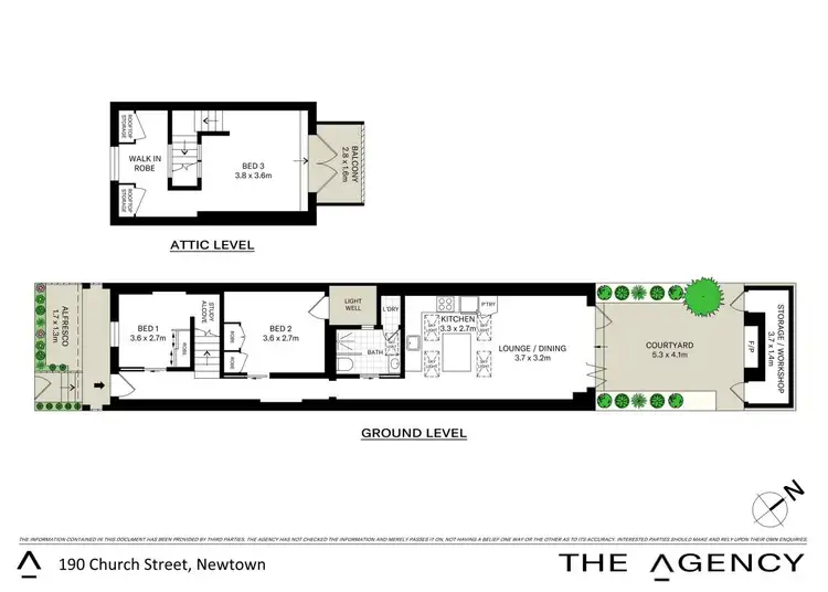 Floorplan of Homely house listing, 190 Church Street, Newtown NSW 2042